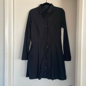 Theory long sleeve t-shirt dress with pockets size 8